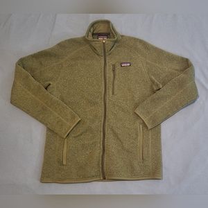Patagonia Better Sweater Full Zip Fleece Jacket Industrial Green Men's Small